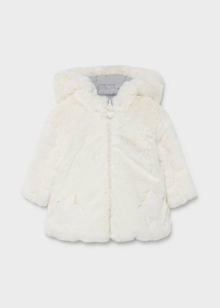 Mayoral Kurtka dwustronna z futerkiem rozm. 4-6m 70 kolor 20 gris