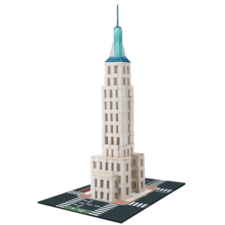 Trefl Brick Trick Buduj z cegły Empire State Building 617856