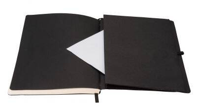 Notes kratka B5 Impresja czarny 018747