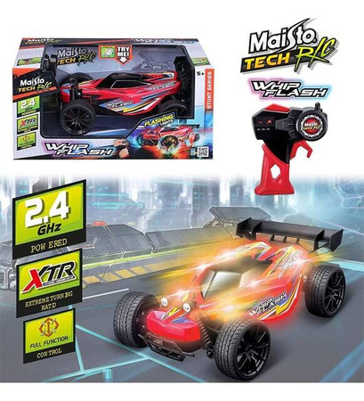 Maisto Whip Flash czerwony zdalnie sterowany 069492