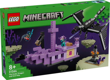 Lego 21264 Minecraft Smok Kresu i statek Kresu