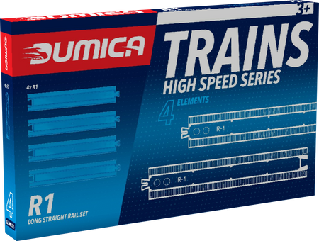 Dumica long straight rail set r1 203223