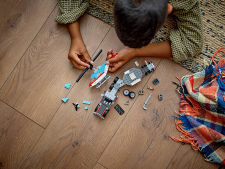Lego 31146 Creator Ciężarówka z platformą i helikopterem