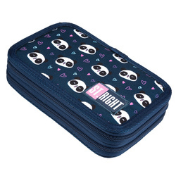 Piórnik podwójny z wyposażeniem Stright Pc-04 Love Panda 652622