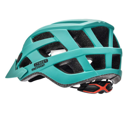 Kask rowerowy Meteor Street M 55-58cm zielony 061576