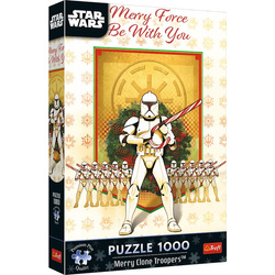 Puzzle Trefl 1000 Premium Plus Świąteczny patrol szturmowców 120868
