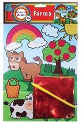 Metaliczny obrazek farma 292712 stn