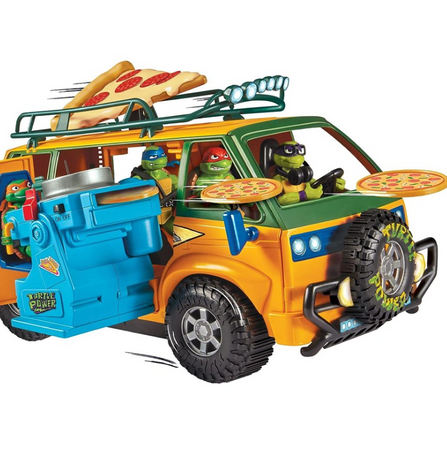 Tmnt Wojownicze Żółwie Ninja Movie Mutatnt Mayhem Furgonetka Pizzafire 834687