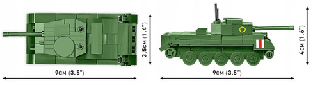 Cobi 3093 Czołg Cromwell Mk.IV 030919