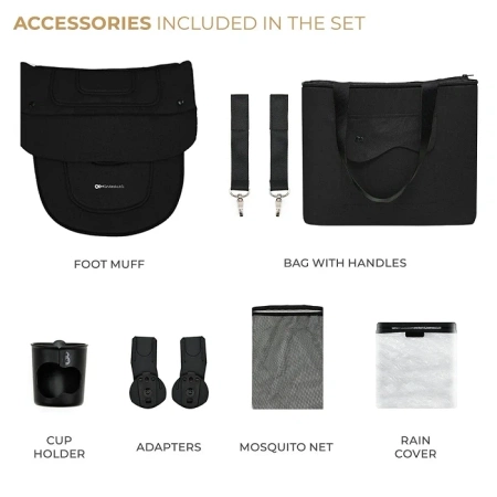 Kinderkraft Yoxi Black 2w1 924561