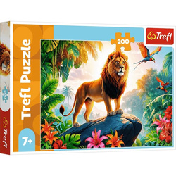 Puzzle Trefl 200 Król dżungli 133295