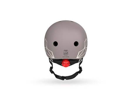 SCOOTANDRIDE Kask XXS-S dla dzieci 1-5 lat Brown Lines 965637