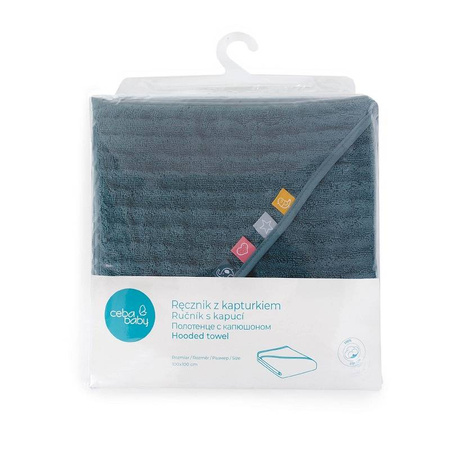 Ceba Ręcznik dla niemowlaka Malibu Wave Line 100x100 Ceba Baby 334059

