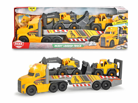 Dickie ciężka laweta Mack/volvo światło dźwięk 065941