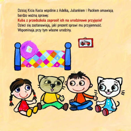 Książeczka Kicia Kocia Idzie na urodziny 659894