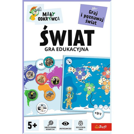 Gra Trefl Świat/Mały odkrywca 028072