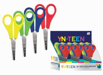 Nożyczki szkolne 13cm 254870 yn teen interdruk