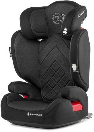 Kinderkraft xpand black fotelik samochodowy 15-36 kg