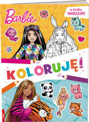 Książeczka MATTEL BARBIE KOLORUJĘ! 344139