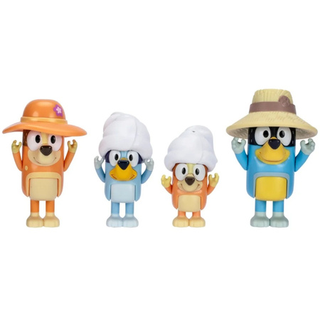 Bluey Rodzinna Wycieczka Zestaw 4 figurek 176542