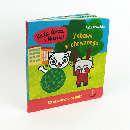 Książeczka Kicia Kocia i Nunuś zabawa w chowanego 657234