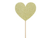 Dekoracje do muffinek sweet love - serca (1 op. / 6 szt.)