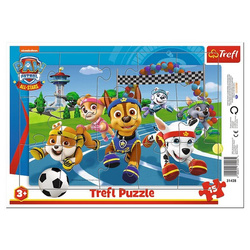 Puzzle Trefl 15 Ramkowe Uczynne pieski 314281