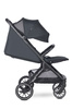 Easywalker Jackey2 XL Przestronny, samoskładający się wózek spacerowy z kołami XL Midnight Black 117011
