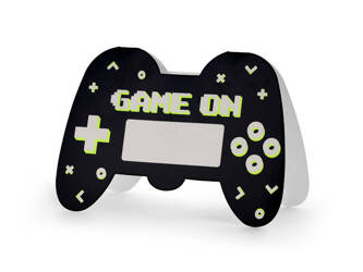Zaproszenie Gamepad mix 6szt 029477