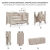 Kinderkraft JOY 2 z akcesoriami Beige Łożeczko turystyczne 925162
