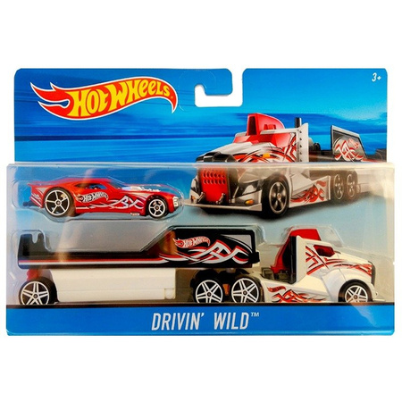 Hot wheels bdw51 ciężarówka + samochód