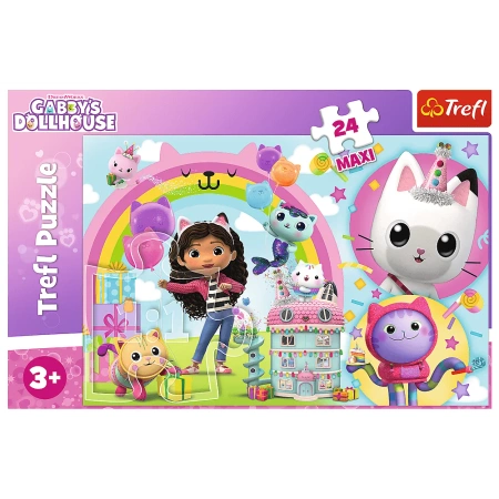 Puzzle Trefl 24 maxi Wesoła Gabi 143539