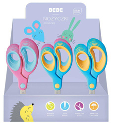 Nożyczki szkolne 13cm bb kids pastel 259622