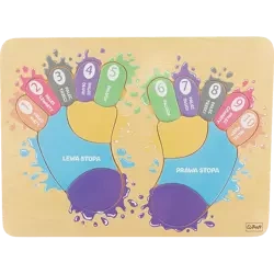 Trefl Zabawka drewniana Tup Tup stópki 613957