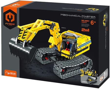 IM MASTER Klocki Koparka Robot 2w1 342el 040233