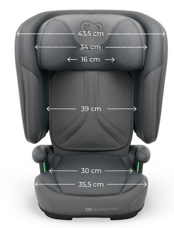 Kinderkraft Unity 2 I-Size Grey fotelik samochodowy 928437 