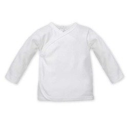 Kaftan wiązany white 62 biały pinokio
