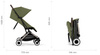 Cybex Orfeo TPE Chocolate Brown brown Wózek spacerowy