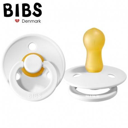 Bibs smoczek hevea white s