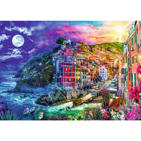 Puzzle Trefl 1040 Spiral Puzzle Magiczna zatoka 400168