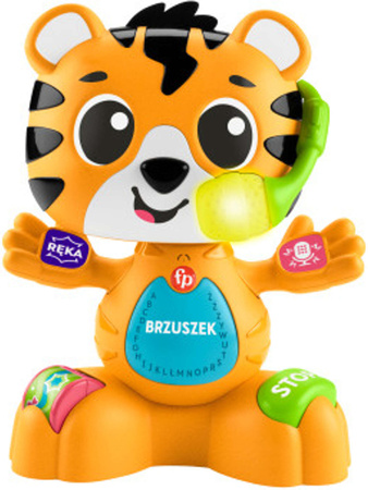 Fisher Price HYL33 LS Tygrysek Taniec i nauka 250028