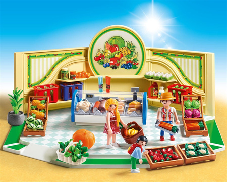 Playmobil 9403 sklep ze zdrową żywnością 