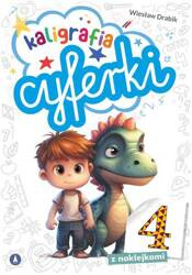 KSIĄŻECZKA KALIGRAFIA CYFERKI A4 076950