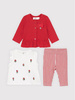 Mayoral Komplet leginsy3 sztuki kolor39 Rojo rozmiar 4-6 m