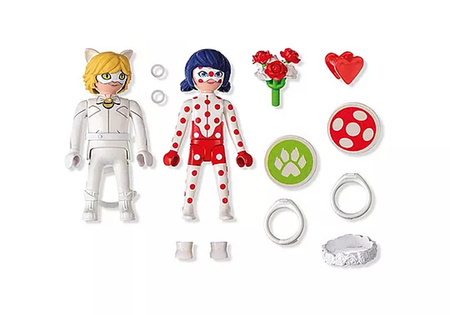 Playmobil 71865 Miraculum Ślubne marzenia Biedronki i Czarnego Kota 718655