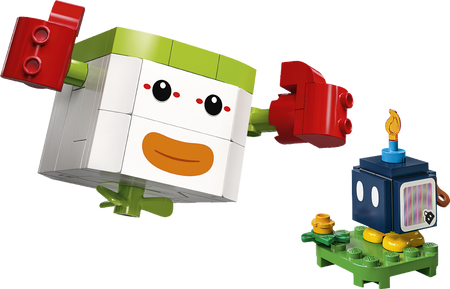Lego 71396 Super Mario Zestaw rozszerzający Samochód klauna Bowsera Jr.