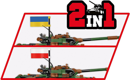 Cobi 2624 Armed Forces T-72 M1R (PL/UA) 724kl. 026240