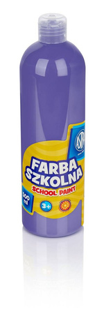 Farba astra 500ml fioletowa szkolna 240203