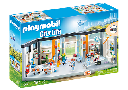Playmobil 70191 szpital z wyposażeniem 
