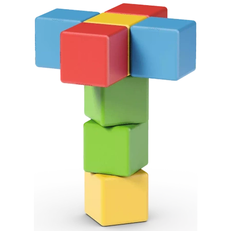 Geomag Magicube FullColor Recycled Try me Klocki magnetyczne 8el 000624